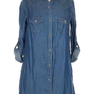 Love Culture Blue Denim Top